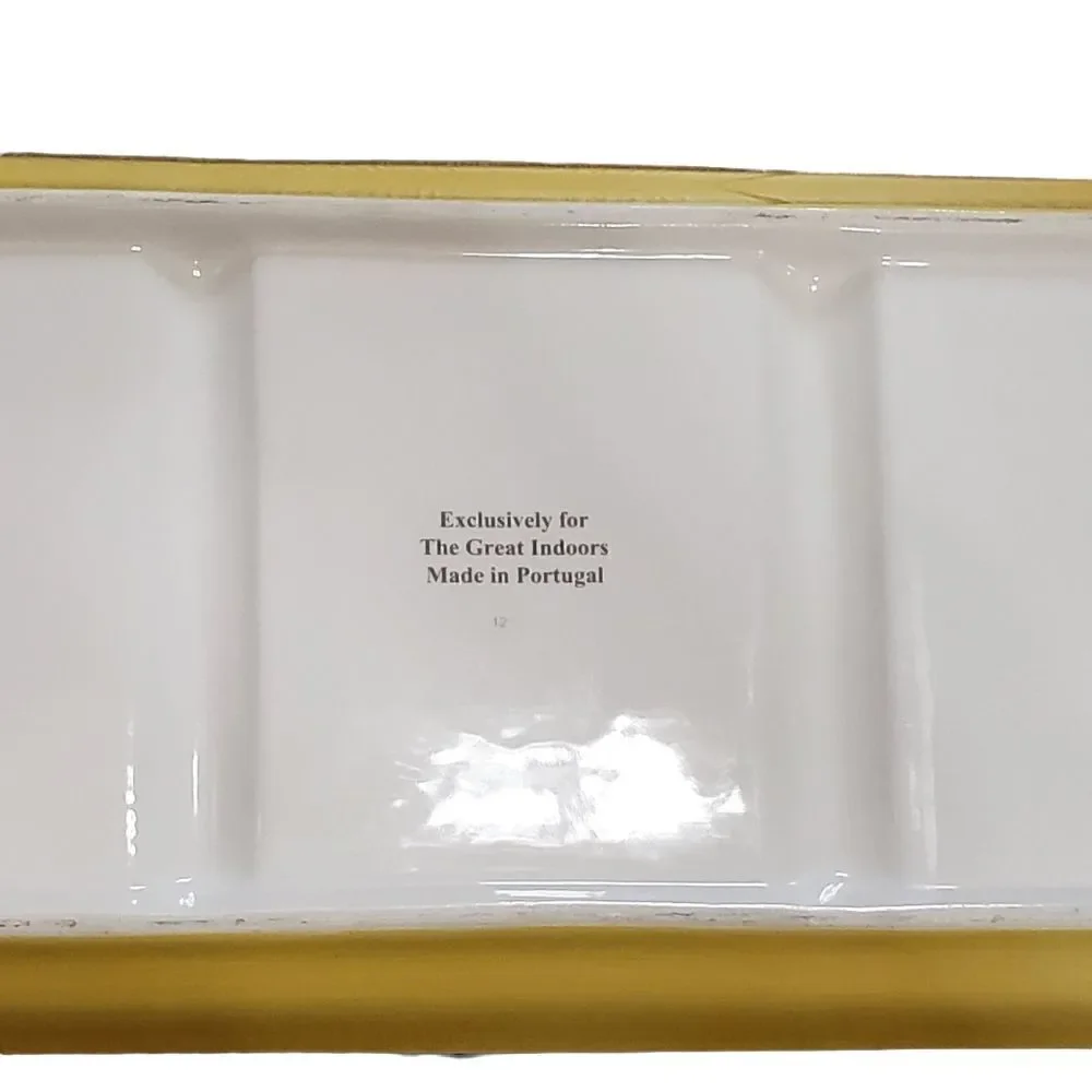 The Great Indoors 3-Compartment Serving Dish